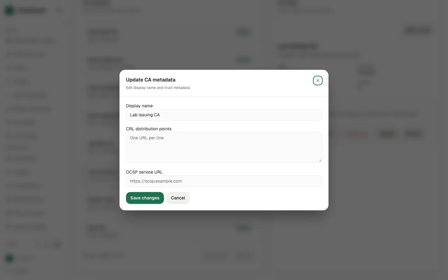 Click Update