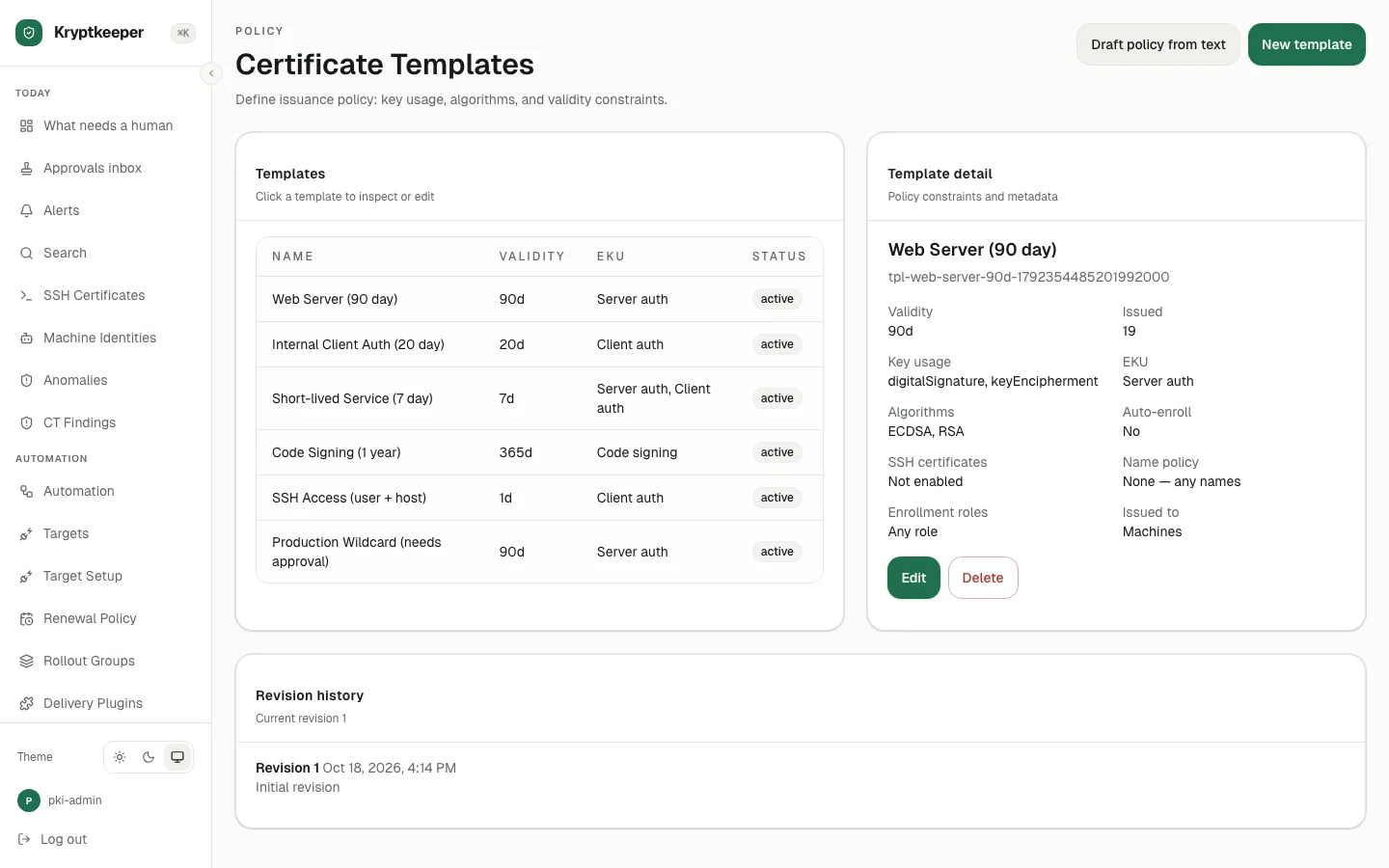 Open /templates